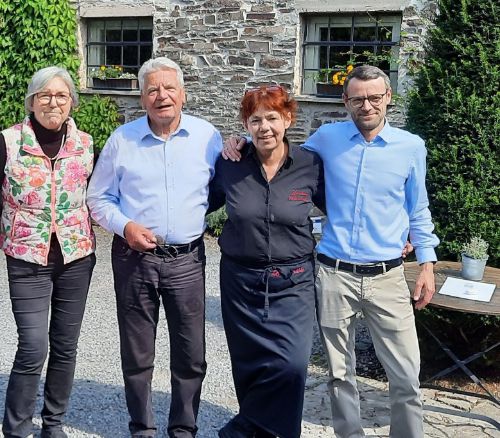 Joachim Gauck in der BÃ¤renmÃ¼hle 