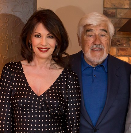Iris Berben und Mario Adorf